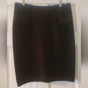 Calvin Klein Classic Black Pencil Skirt